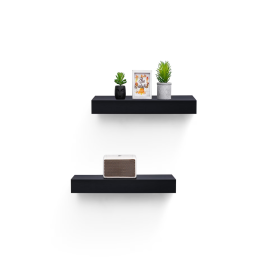 Floating Shelves  18.11 Wall Mounted Wood Shelves For Bathroom, Bedroom, Living Room, Kitchen, Hanging Shelf For Books Storage Decor With Invisible Br