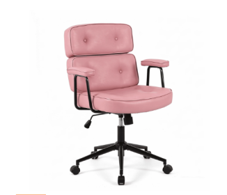 Ergonomic Home Office Desks And Chairs, Computer Chairs With Lumbar Support, Adjustable Height And Rotating Wheels