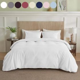Serta Simply Clean Pleated Duvet Cover