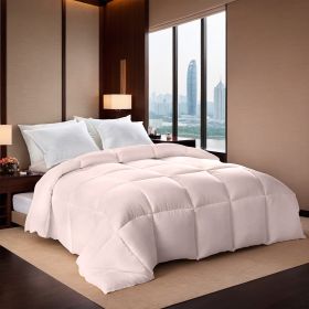 Pink Oversized Plump Thick Duvet Enhanced Warmth With Skin-friendly Comfort. Perfect For Cozy Bedrooms And Luxury Hotels. Fits Single Double Beds. Mac