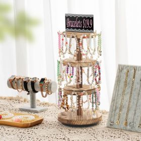 360 Rotating Earring Display Stands With 50 Earring Holder Cards