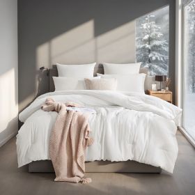 All-Season Oversized Solid Plump Duvet - Premium Durable Comforter With Enhanced Warmth. This Thick Winter Quilt Insert Provides Year-round Comfort, M