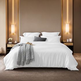 White & Pink Oversized Duvet Cover Set Includes 1 Duvet Cover & 2 Pillowcases. Premium Breathable Fabric, Hotel-grade Minimalist Design. Versatile For