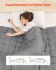 Weighted Blanket 20lb 88 x 104" King Size Cooling Breathable Heavy Blanket