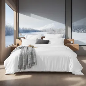 Oversized Duvet Cover Set Includes 1 Duvet Cover & 2 Pillowcases. Features Breathable, Soft, And High-quality Fabric In Bohemian Style. Combines Luxur